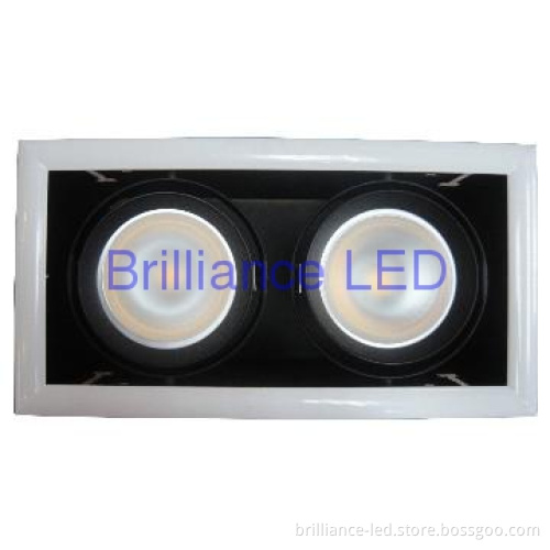 56W 25° Bi-wire double head LED Halogen Lamp